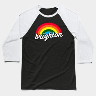 Brighton Gay Pride Rainbow Baseball T-Shirt